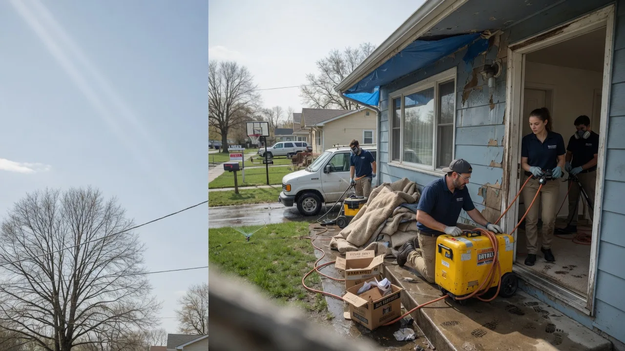 Basement Flood Cleanup in Mackinaw, IL near me